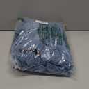 hyha Waterproof Couch Cushion Covers for Pets, Non Slip Sofa Seat Cover for Dogs Washable, Soft Thick Stretch Jacquard Fabric, Sofa Slipcovers with Elastic Bottom (3 Pieces, Blue)