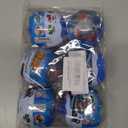 Anditoy 6 Pack Prefilled Easter Eggs with Racing Cars Building Blocks Toys Inside for Kids Boys Girls Teens Easter Basket Stuffers Gifts