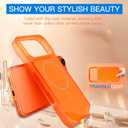 Phone Case for iPhone 17 Pro Max | Compatible with MagSafe | Military-Grade Drop Protection | -Orange