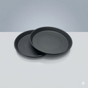 15 Inch Plant Saucer, Black Plant Plates to Catch Water, Pebble Tray for Plant Humidity, Flower Pot Saucers for Indoor and Outdoor Garden(2PCS)