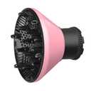 Universal Hair Diffuser Adaptable Hair Dryer Attachment for Blow Dryer Nozzles from 1.7 to 2.2 inch Diameter (Pink)