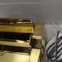 Gold Money Counter by BESOSC with UV/MG Detection, 80W Bill Counter with Counterfeit Bill Detection, LED Display, 1000 pcs per Minute, no Mixed Bill Counting