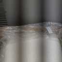 Square Set of 2 Sherpa Nesting Storage Ottoman Stool Boucle Vanity Stool Footstool with Removeable lid Load up to 440 lbs for Livingroom Bedroom White UASND69W (16.5" D x 16.5" W x 17.7" H)