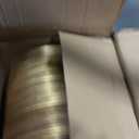 200 Pieces Charger Plates Bulk with Napkin Rings,Simple Style,Light Gold