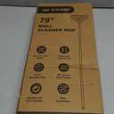 Wall Cleaner Mop with 79 Inches Long Handle, 360 Wall Washer Cleaner Tool for Walls/Ceiling Fans/Dust/Baseboard/Floors Clean, Ceiling Cleaner Tool Duster with Squeegee 6 Replacement Pads