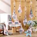 15 Set Gnome Tree Hanging Ornaments Gifts Bulk Pink Plush Hanging Tree Pendant Home Decoration for Holidays Party Favors, 5 Styles