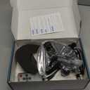 10.1 inch Security Monitor, 1024x600 Resolution Small HDMI Monitor Small Computer Monitors with Remote Control with Built-in Dual Speakers HDMI VGA BNC Input for Gaming CCTV Raspberry Pi PC