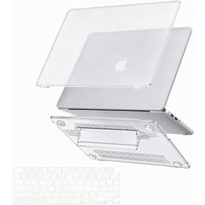 for MacBook Neo Case 13 Inch 2026 A3404, Matte Clear, Kickstand