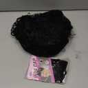 Curly Wig for Women and Girls Long Afro Curls Wig with Bangs Synthetic Hair Replacement Wigs for Cosplay Halloween Daily Use Natural Black 26 Inch (#1B)