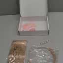 45th Birthday Gifts Decorations for Women, Including 45 year old Cake Topper, Birthday Queen Sash with Pearl Pin, Sweet Rhinestone Tiara Crown, Number Candles and Balloons Set, Rose Gold