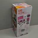 Bright Starts Pop 'N Sit Portable Booster, Indoor/Outdoor Use, Floor Seat with Feeding Tray, Pink, 6 Mos - 3 Yrs (1 Count (Pack of 1))