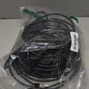 Cat 6 Ethernet Cable 200 ft, 10Gbps High Speed Ethernet Cable, Outdoor&Indoor Rj45 Cat6 Cable Internet Cable for Computer, Router, Modem, PS4/5, Xbox, Gaming- Black
