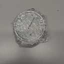 Indoor Outdoor Thermometer - Weather Dial Hygrometer Thermometer, No Battery Required Hanging Hygrometer for Wall, Table, Car, Greenhouse or Decorative, Round 4" in Diameter (Gray)