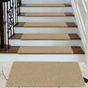 PURE ERA Carpet Stair Tread Landing Mat Tape Free Self Adhesive Non Slip Skid Resistant Indoor Doormat Area Rug Floor Mat for Kitchen Bathroom Workstations Washable 2' X 3'