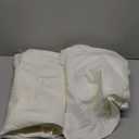 sancua Round Tablecloth - 120 Inch - Water Resistant Spill Proof Washable Polyester Table Cloth Decorative Fabric Table Cover for Dining Tables, Buffet Parties and Camping, Beige