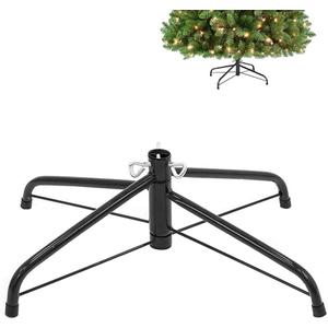 Christmas Tree Stand for Artificial Tree Folding Stand, Replacement Xmas Tree Stand Base for 4 Ft to 7.5 Ft Artificial Trees,Fits 0.5-1.25 Inch Tree Pole