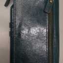 Wallet for Women RFID Blocking Leather Large Capacity Card Holder Ladies Phone Clutch Travel Long Purse Wristlet | RFID Blocking, Leather, Large Capacity, Ladies, Travel (3-Dark Green)