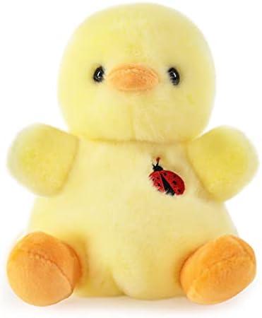 Sew Butiful 8" Duck Stuffed Animals Plush, Cute Plushies for Animal Themed Parties Teacher Student Award, Animal Toys for Baby, Boy, Girls, Great for Nursery, Room Decor, Bed (Duck)