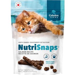 Caledon Farms NutriSnaps Salmon Recipe, 4 oz, Cat Treats (EXP 01/29/28)