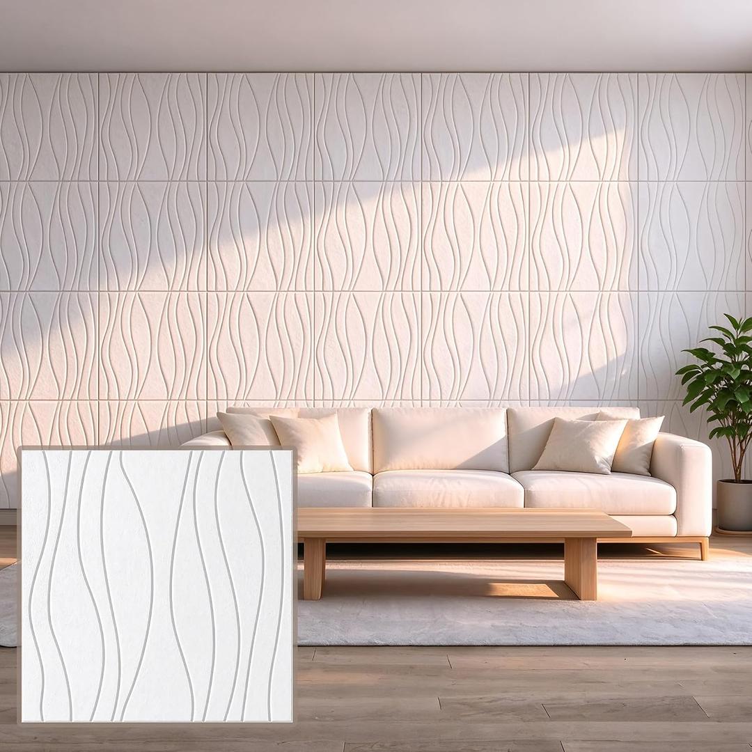 Acoustical Wall Panels sound dampening panels sound proof panels for walls, 6 Pack-23.6"*23.6"