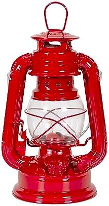 Stansport 7.5" Hurricane Lantern (130),Red