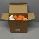 Geelin 34 Pcs Thanksgiving Assorted Artificial Pumpkins Set Fall Mini Fake Pumpkins with Maple Leaves Pinecones Berries Autumn Harvest Decoration for Thanksgiving Bowl Filler Table Centerpiece Decor