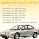 924-897 Ignition Lock Cylinder Fit for Saturn SC1 SC2 SL SL1 SL2 SW2 Vue 2000-2007, Replace# 15208980 15841209 21114556 21170932 21170991 21171456 21171494 21171504