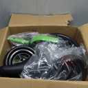 YGJT 3 in 1 Tricycle for Toddlers Age 2-5 Years Old, Folding Kids Balance Bikes with Adjustable Seat and Removable Pedal, Ride-on Toys for Infant, Gift for Baby Boys Girls Birthday(Green)