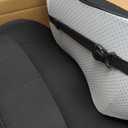 Lexeme X Large Memory Foam Seat Cushion Lumbar Support Pillow for Sciatica & Tailbone Pressure Relief Coccyx Pad for Office Chair, Car,Wheelchair,Home,Office, Medium