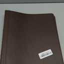 Samsill Vintage Leather Binder, 1.5 Inch Round Ring (Holds 325 Sheets), Letter Size 8.5x11 Documents, Professional Organizer Portfolio, Planner, No Zipper, Brown