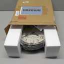 NIKKY HOME Antique Mantel Clock, Battery Operated Decorative Desk Table Clock for Home, Office, Living Room, Bed Room, Brown