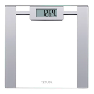 Taylor Glass Bathroom Scale - Clear