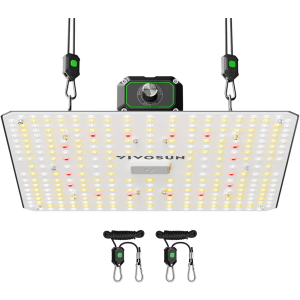 VIVOSUN LumaLight LED Grow Light, Full Spectrum Plant Light, 100W Smart Dimmable & High PPFD for Indoor Plants Seedling Vegetables Bloom