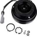 AC Compressor Clutch Kit Replacement for Chevy Avalanche Silverado Suburban GMC Savana Sierra Yukon Cadillac Escalade Hummer H2 H3 5.3L 6.0L 6.2L