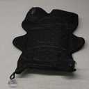 Infant Baby Bath Cushion,Fits Inside Most Baby Bathtubs, Breathable Soft Baby Bath Support Seat,Baby Bath Pad Bath Pillow for Bathtub,Newborn Bath Mat with 4 Suction Cups (Black)