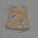 Adult Diaper Cover Waterproof, Reusable Incontinence Plastic Pants Underwear, High Waist Leakproof Absorbent Rubber Diapers 2XL (XX-Large, Beige)