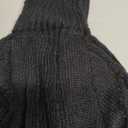 Dog Sweaters for Small Medium Large Dog, Classic Turtleneck Pet Clothes Warm Thermal Doggy Winter Coat, Thick Double Knitting Collar Pullover Cold Weather Puppy Jacket for Indoor & Outdoor Wear (Black)