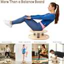 Balance Board & Wobble Board with Spring System,Proprioception Trainer for Physical Therapy,Rehabilitation, Posture & Coordination,Balance Board for Adults,Seniors & Kids, 14.9x18.8x6 inches