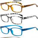 NORPERWIS Reading Glasses 5 Pairs Quality Readers Spring Hinge Vintage Glasses for Reading for Men and Women (Mix Color-4, 1.75)
