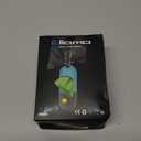 2 Pack Dog Poop Bag Dispenser with Built-in LED Flashlight, Pet Waste Bag Holder for Leash with Carabiner Clip for Lead Leash, 2 Rolls Leak-proof Doggy Waste Bags for Dog Walking, Blue,Eliamo