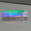 VISOONE Oversized Blue Light Blocking Glasses with Chic Square TR90 Frame and Metal Temple for Women Men REMY (Champagne)