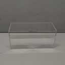 Mumufy 2 Pcs Acrylic Fold Paper Towel Dispenser Countertop Napkins Dispenser Napkin Holder Multifold Disposable Acrylic Paper Towel Holder for Z or C Fold (Clear)