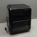 Chefman 12-Quart 6-in-1 Air Fryer Oven with Digital Timer, Touchscreen, and 12 Presets - Family Size Countertop Convection Oven, Dishwasher-Safe Parts (Black)