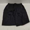 Kcutteyg Womens Water Resistant Hiking Pants with Pockets Quick Dry Soft Athletic Workout Joggers Pants for Camping Travel (Medium, Dark Black)