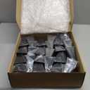 Boao 24 Pack Metal Cowbells with Handle 4 Inch Cow Bells Noise Makers Hand Percussion Cowbells Loud Cheering Bells for Sporting Events Football Games Weddings School Celebrations Party (Black)