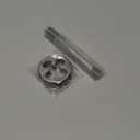 Burkit M12 X 1.25 Tap and Die Set Right Hand, M12 x 1.25 Machine Thread Tap and Round Die