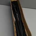 2 Pack Industrial Curtain Rods for Windows 48 to 84 Inches, Blackout Wrap Around Curtain Rod, for Indoor and Outdoor, 5/8 Inch Diameter, 35 to 75 Inches, Black