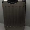 Rockland London Hardside Spinner Wheel Luggage, Silver, 2-Piece Set (20/24/28)