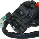 DJ-Motor 12 Wire 5 Fuction Male Plug Handle Switch Choke Lever Assembly for 110cc 125cc 150cc 200cc 250cc Quad ATV Taotao Sunl Roketa