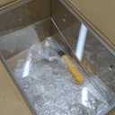 Trash Bag Organizer Dispenser, Acrylic Garbage Bag Holder Dispenser, Trash Bag Roll Box for Wall Mount, Clear (Large)
